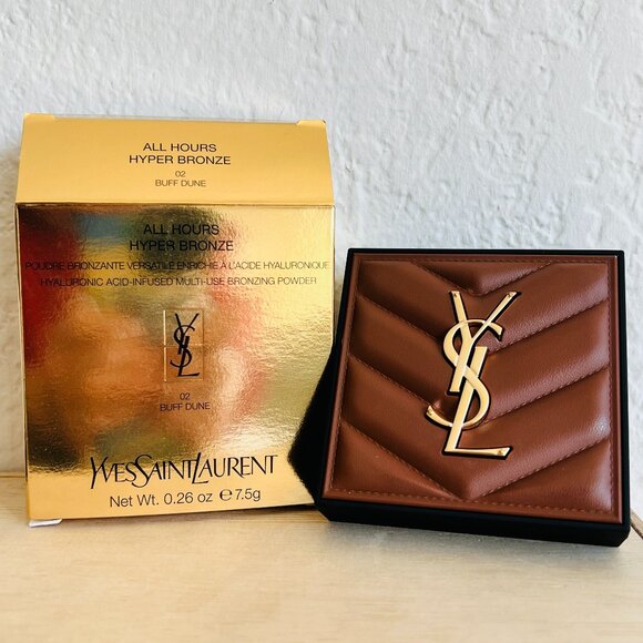 BNIB Yves Saint Laurent YSL [#2 Dune] All Hours 24H Hyper Sunkissed Glow Bronzer